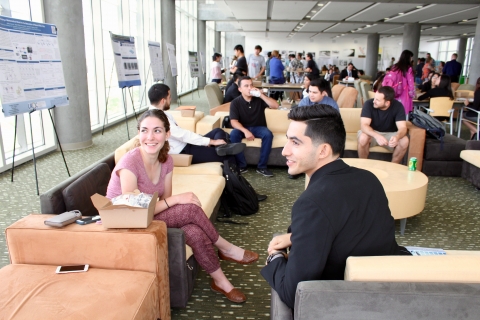 Students Enjoying Lunch at the 11th Annual Research Symposium